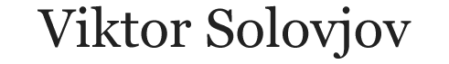 Viktor Solovjov